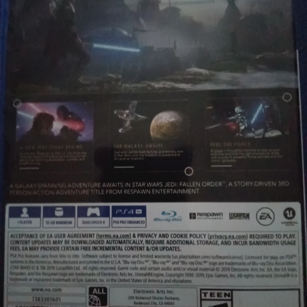 Star Wars Jedi: Fallen Order for PS4 - Blue